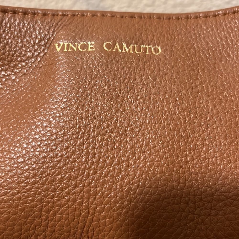 Vince Camuto brown leather handbag
